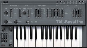 TAL-BassLine - Free VST synth bass instrument