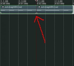 Editing Reaper: Fixing a track - glue it together