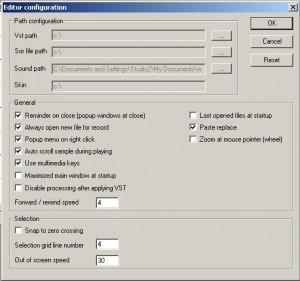 Wavosaur VST Scan setup path