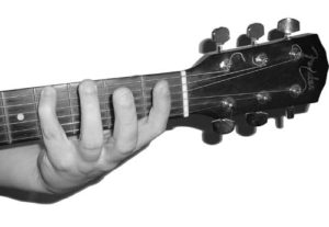 4th Finger, 4th Fret Bottom E