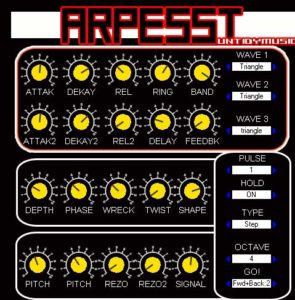 ARPESST:Free Synth/Arpegiator VST Instrument