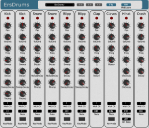 Free VST Drums: ErsDrums