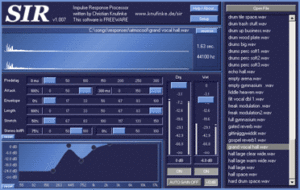 Reverb Free VST Plugin: SIR1