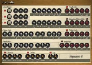 Free Cakewalk Plugin VST Synth - Square 1