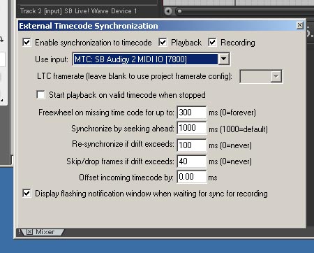 timecode